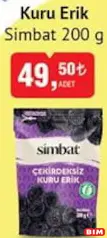 SİMBAT KURU ERİK 200 G